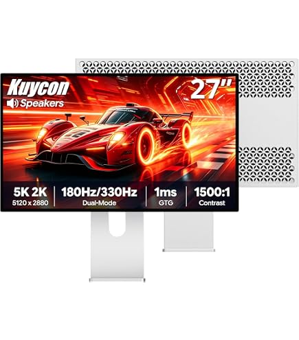 Amazon.com: Kuycon P27G 27'' UHD 4K Glossy Monitor (Honeycomb